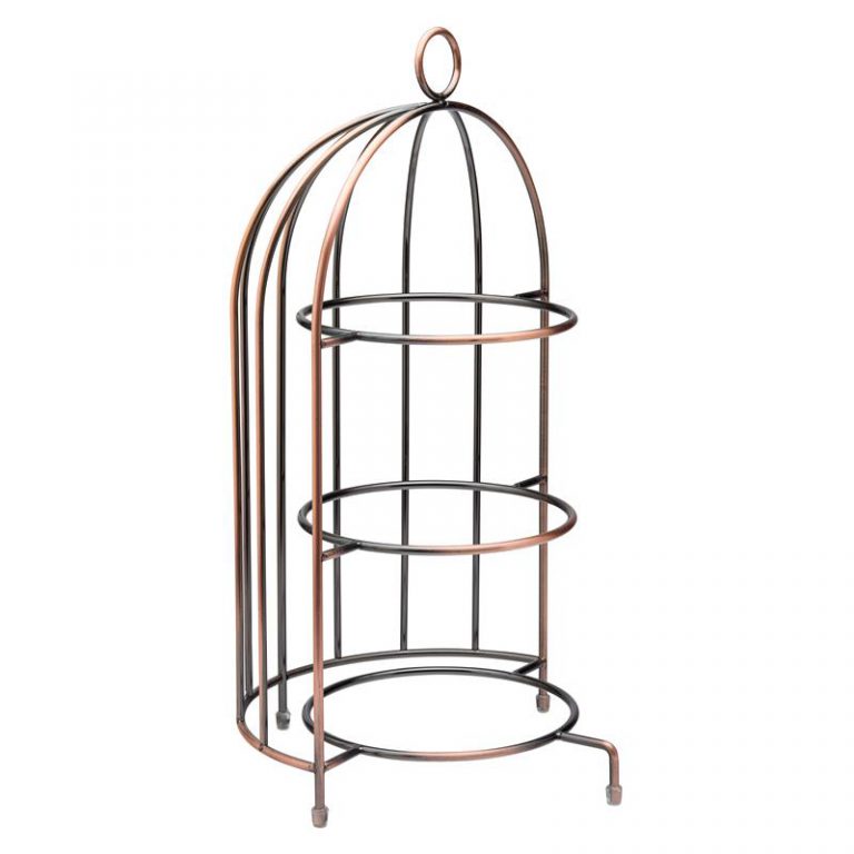 Bird Cage Plate Stand