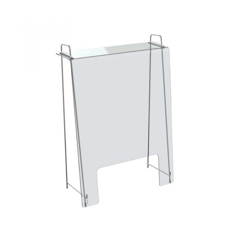 Protection Counter Shield With Service Hatch