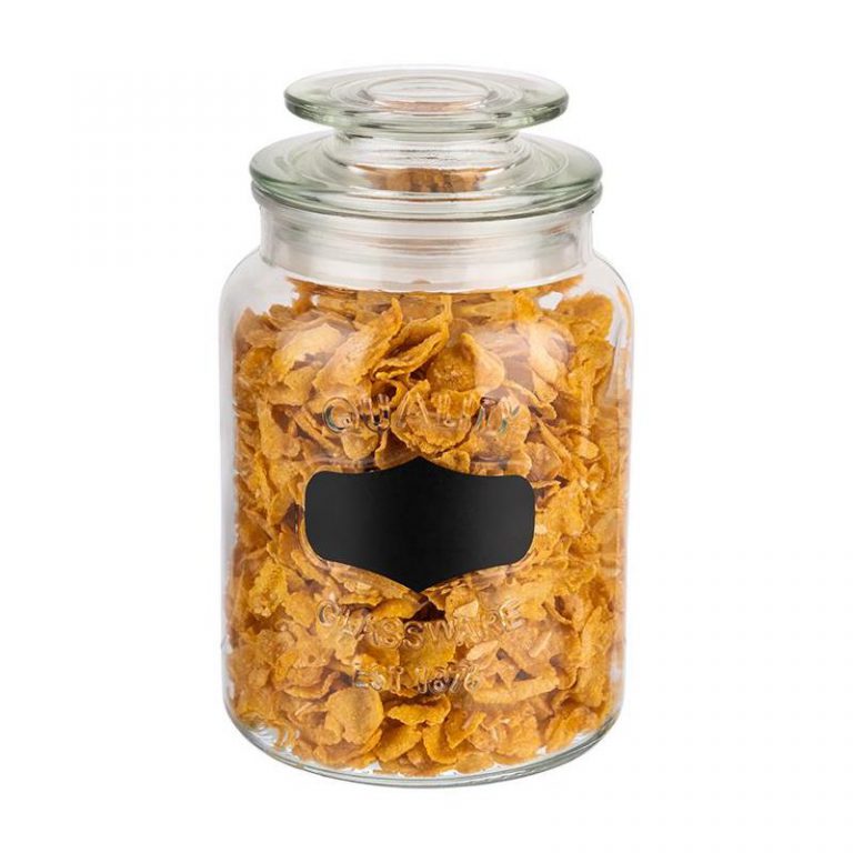 Cereal Jar With Lid